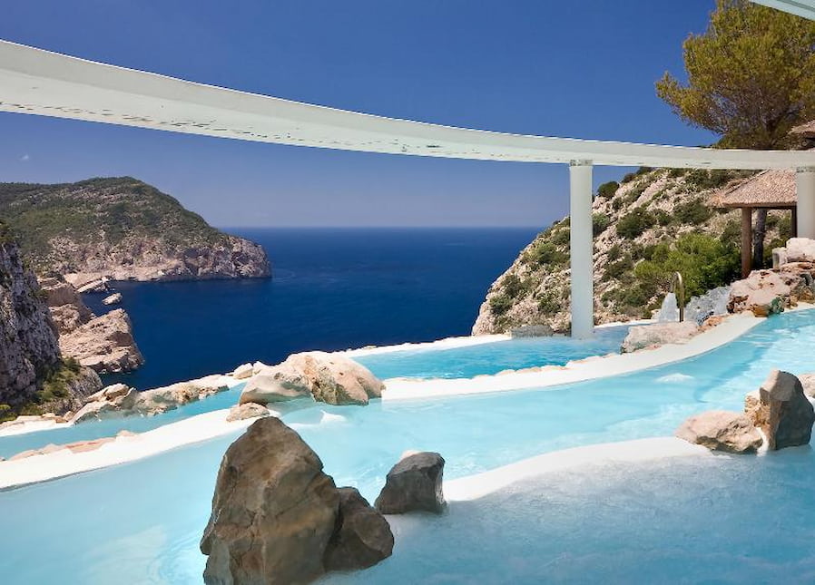 Infinity pools en Ibiza